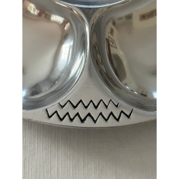 Wilton Armetale Reggae Vintage Chip and Dip Platter NWT - Picture 3 of 7